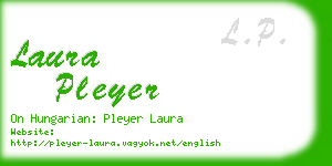 laura pleyer business card